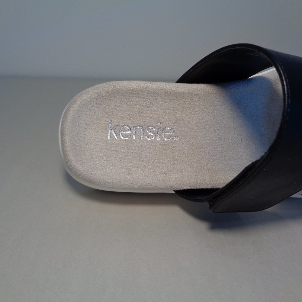 Kensie Size 10 M JIPSY Black Adjustable Sandals New Women's Shoes - Picture 13 of 16